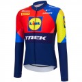 Bekleidung Herren Santini Lidl Trek 2025 langarm trikot Bekleidung Herren Santini Lidl Trek 2025 langarm trikot