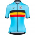 Bekleidung Damen Bioracer Belgischen Nationalen 2025 Icon Classic frau trikot