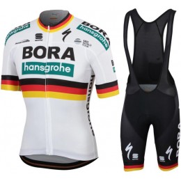 Bora Hansgrohe 2019 German champion Fahrradbekleidung Radtrikot Satz Kurzarm+Kurz Trägerhose XHXYX