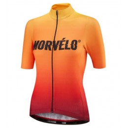MORVÉLO Damen FIRE Fahrradbekleidung Radtrikot JQHQI