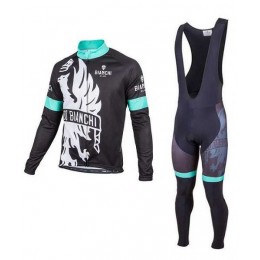 2016 BIANCHI-MILANO BOLGARE Fahrradbekleidung Tikotlangarm+Lang Trägerhose 6UUWQ