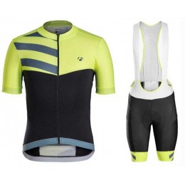 2016 Bontrager Fahrradbekleidung Radteamtrikot Kurzarm+Kurz Radhose Kaufen gelb TVUDG