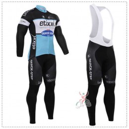 2015 ETIXX-QUICK STEP Set lange mouw+lange Koersbroek PK7QJ