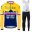 Jumbo Visma SLovenia Pro Team 2021 Fahrradbekleidung Radtrikot Langarm+Lang Radhose Online PB0PdY