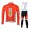 Ferrari Teams Castelli Cipollini Fahrradbekleidung Radtrikot Langarm+Lang Trägerhose F4WK2