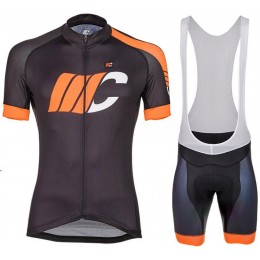 Cipollini Easy Schwarz oranje Fahrradbekleidung Radtrikot Satz Kurzarm+Kurz Trägerhose 5R0WG