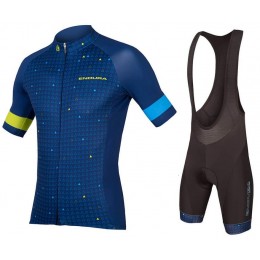 ENDURA Graphics Triangulate Fahrradbekleidung Radtrikot Satz Kurzarm+Kurz Trägerhose XMTKE