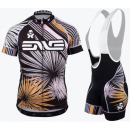 ENVE BETTY DESIGN Dame Fahrradbekleidung Radtrikot Satz Kurzarm+Kurz Trägerhose 5NSF7