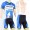 Mitchelton Scott 2018 blau Fahrradbekleidung Satz Fahrradtrikot Kurzarm Trikot und Kurz Trägerhose 9K2KK