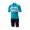 TEAM SKY 2018 blau Set Fahrradbekleidung Radtrikoten+Kurz Radhose VA7H2