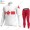 Canada FDJ Winter Thermal Fleece 2021 Fahrradbekleidung Radtrikot Langarm+Lang Trägerhose KPOGE