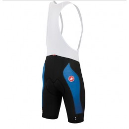 2016 Castelli Evoluzione Kurz Trägerhose blau EWYB1