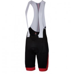 2016 Castelli Velocissimo Kurz Trägerhose Rot Schwarz 3JXTF
