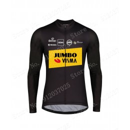New Style Jumbo Visma 2021 Team Fietsshirt Lange Mouw 11ICOs