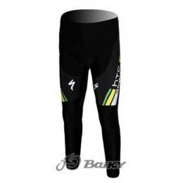 HTC-Highroad Pro Team Lange Fahrradhose weiß Schwarz 8UZ0H