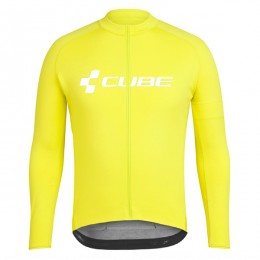 2018 Cube gelb Fahrradbekleidung Radtrikot Langarm 7H4YD