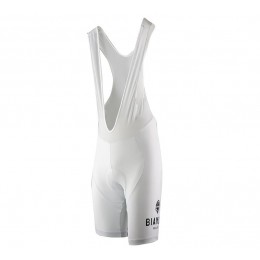 Bianchi Milano Attone white Kurz Trägerhose 108DO