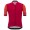 Santini Redux Rot Fahrradbekleidung Radtrikot 8X53A