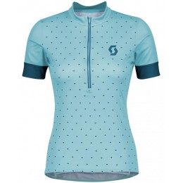 2020 Damen SCOTT Endurance 20 Radtrikot kurzarm Blau