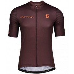 2020 SCOTT RC TEAM 10 Radtrikot kurzarm Braun