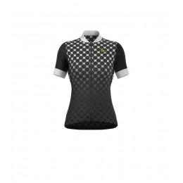 ALE EXCEL BOLAS Damen Fahrradbekleidung Radtrikot weiß VRUJF