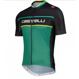 2016 Castelli Exclusive Fahrradbekleidung Radtrikot grün PS3GA