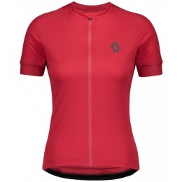 Damen SCOTT ENDURANCE 10 Radtrikot kurzarm Rosa 2020