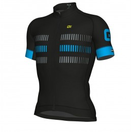 Ale Graphics PRR Strada-Schwarz blau Fahrradbekleidung Radtrikot MP5FS