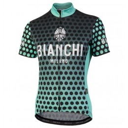 Bianchi Milano Gravina blue Damen Fahrradbekleidung Radtrikoten MPY0T
