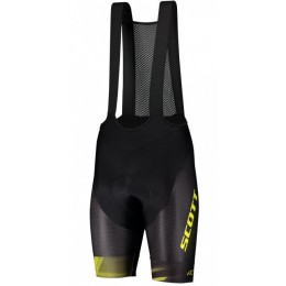 SCOTT RC Pro+++2020 Trägerhose kurz Schwarz/Gelb