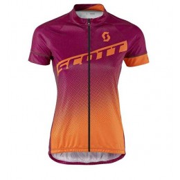 2016-2017 Scott Fahrradtrikot Radsport Trikot oranje Damen SD6X0