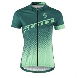 2016-2017 Scott Fahrradtrikot Radsport Trikot grün Damen RB80O