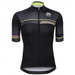 2016 UCI Fahrradbekleidung Radtrikot Schwarz PR34H